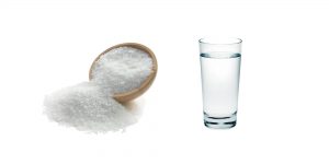 соль и стакан воды