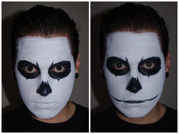 Как раскрасить лицо на Хэллоуин в домашних условиях, фото