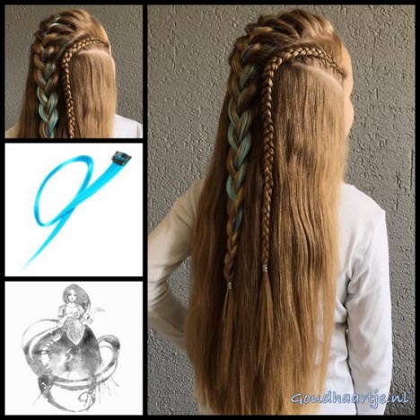 Красивые плетение на длинные волосы