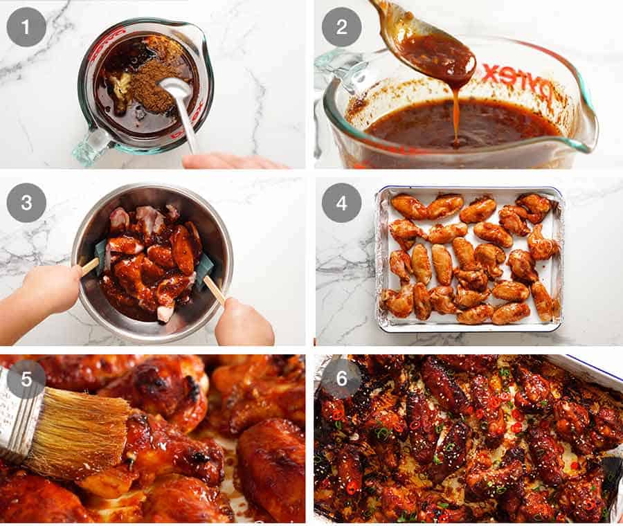 How to make Sticky Chinese Chicken Wings