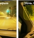 Козырек солнцезащитный антибликовый (антифары-антисолнце) автомобильный HD Visor - Clear View  для ночи и дня с телескопическим зажимом (НЕ ПРИЩЕПКА!)